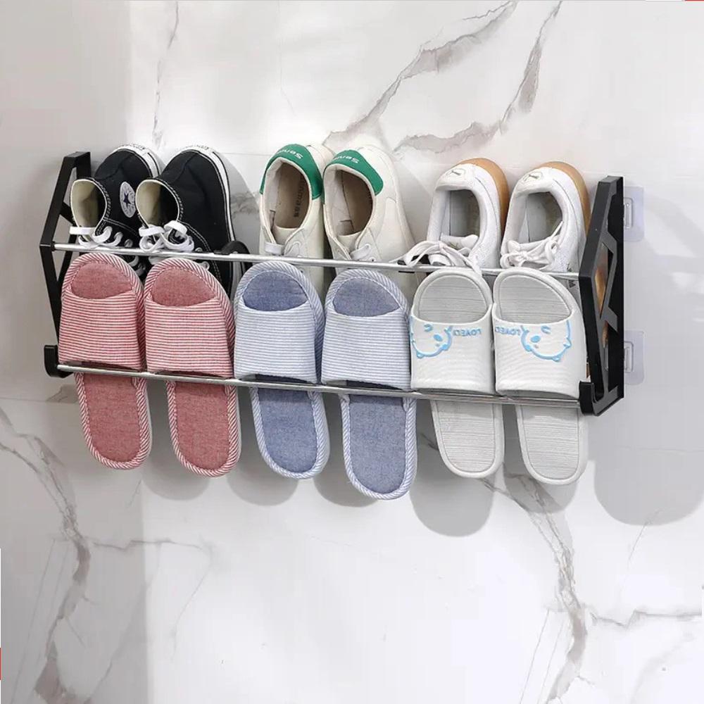 Полка для обуви настенная Stenson 65х11х25 см (612935) - фото 2 Полка для обуви настенная Stenson 65х11х25 см (612935) - фото 2