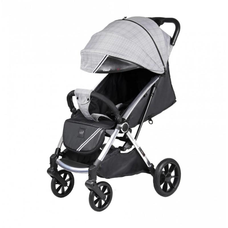 Коляска прогулочная Coletto Jokko Black Scotch с дождевиком и чехлом на ножки