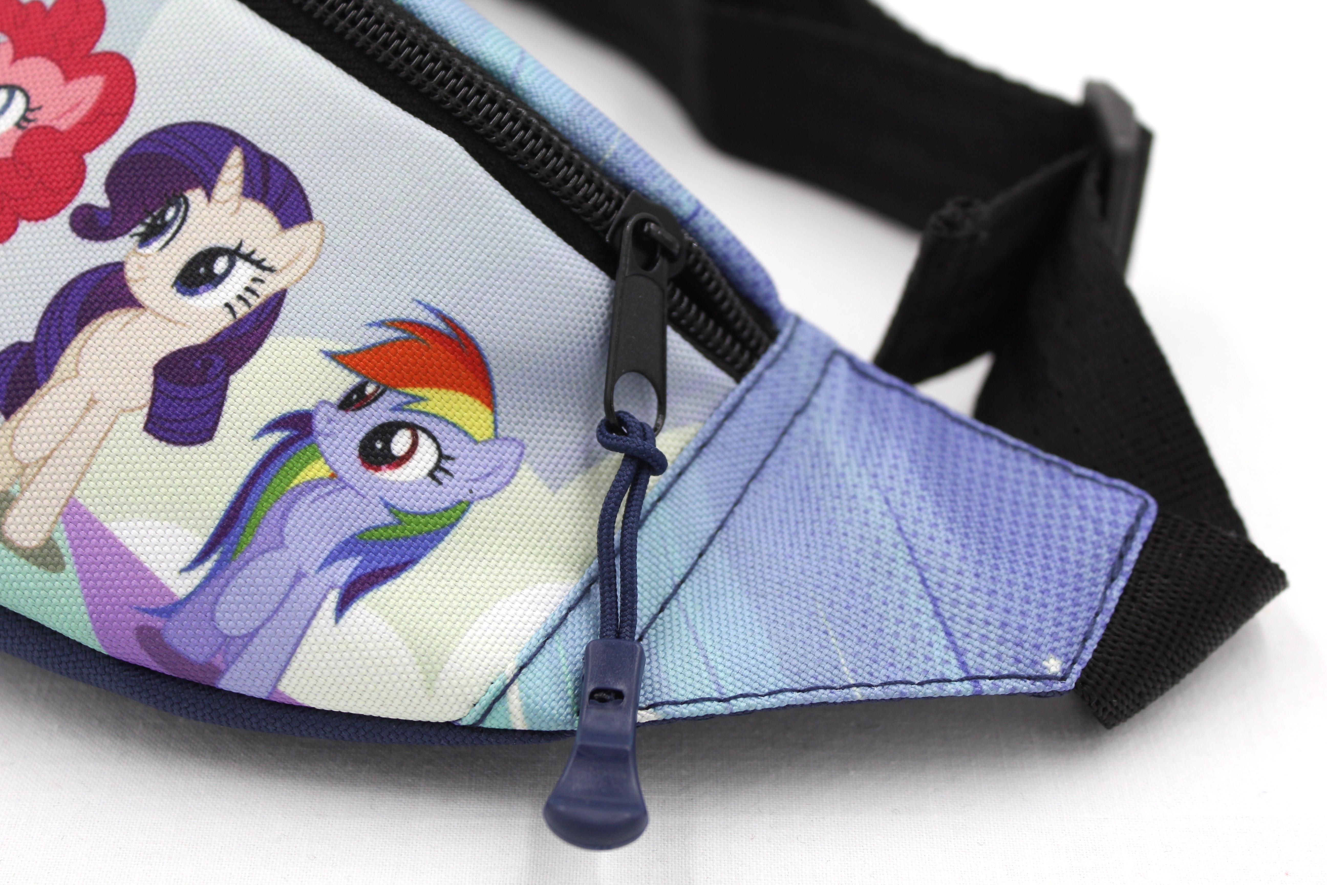 Сумка бананка дитяча з регулюючим ремінцем для дівчинки Поні (Д-008) - фото 4 Сумка бананка дитяча з регулюючим ремінцем для дівчинки Поні (Д-008) - фото 4