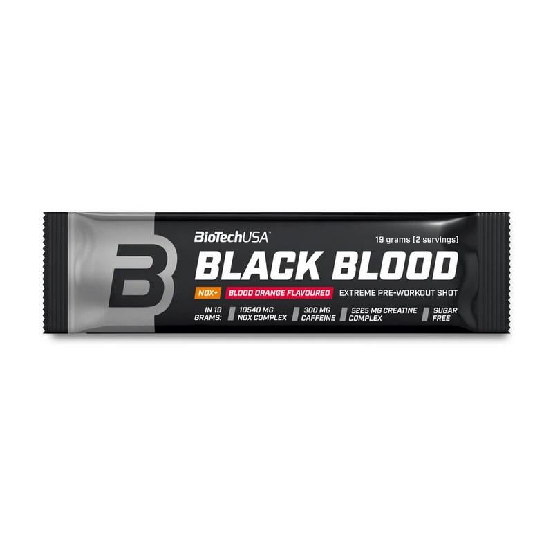 Передтренувальний комплекс BioTech USA Black Blood NOX+ Червоний апельсин 20 г (11640-01)