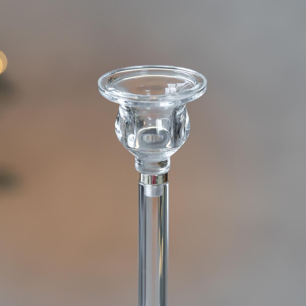 Набір декоративних свічників для інтер'єру Світло прозорості зі скла та металу 3 шт. Прозорий (147-81-9285-003) - фото 2 Набір декоративних свічників для інтер'єру Світло прозорості зі скла та металу 3 шт. Прозорий (147-81-9285-003) - фото 2