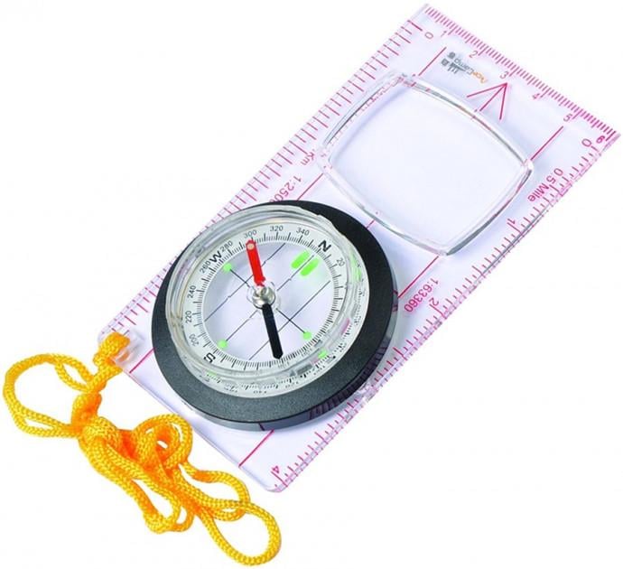 Компас AceCamp Fluorescent Map Compass (1012-3116)