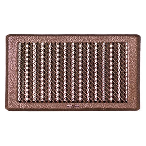 Вентиляційна решітка для каміна з жалюзі Darco Рж4 195х335 мм Мідь антична (18010100)