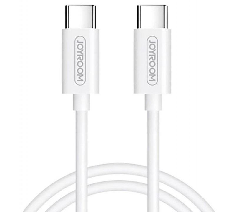 Кабель Type-C to Type-C Joyroom S-M 373 1,2 м 3 А White (537975)