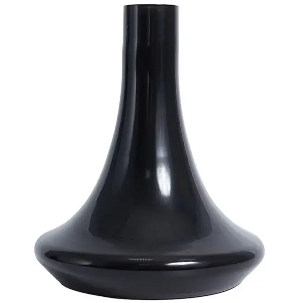 Колба для кальяна Steamulation стеклянная колба с местом под подсветку универсальное соединение клик/резьба 29 см Черный