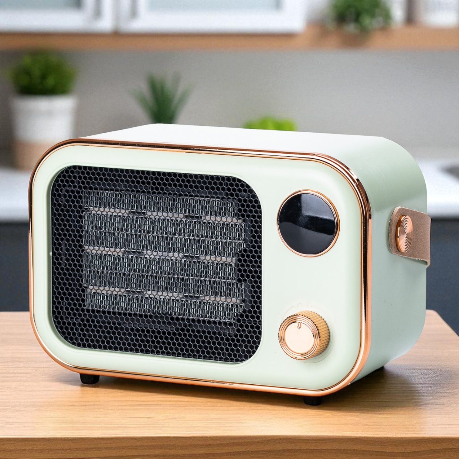 Тепловентилятор напольный Shenten керамический 25 м2 1200 Вт Зеленый (b-HPAQL039GR) - фото 8