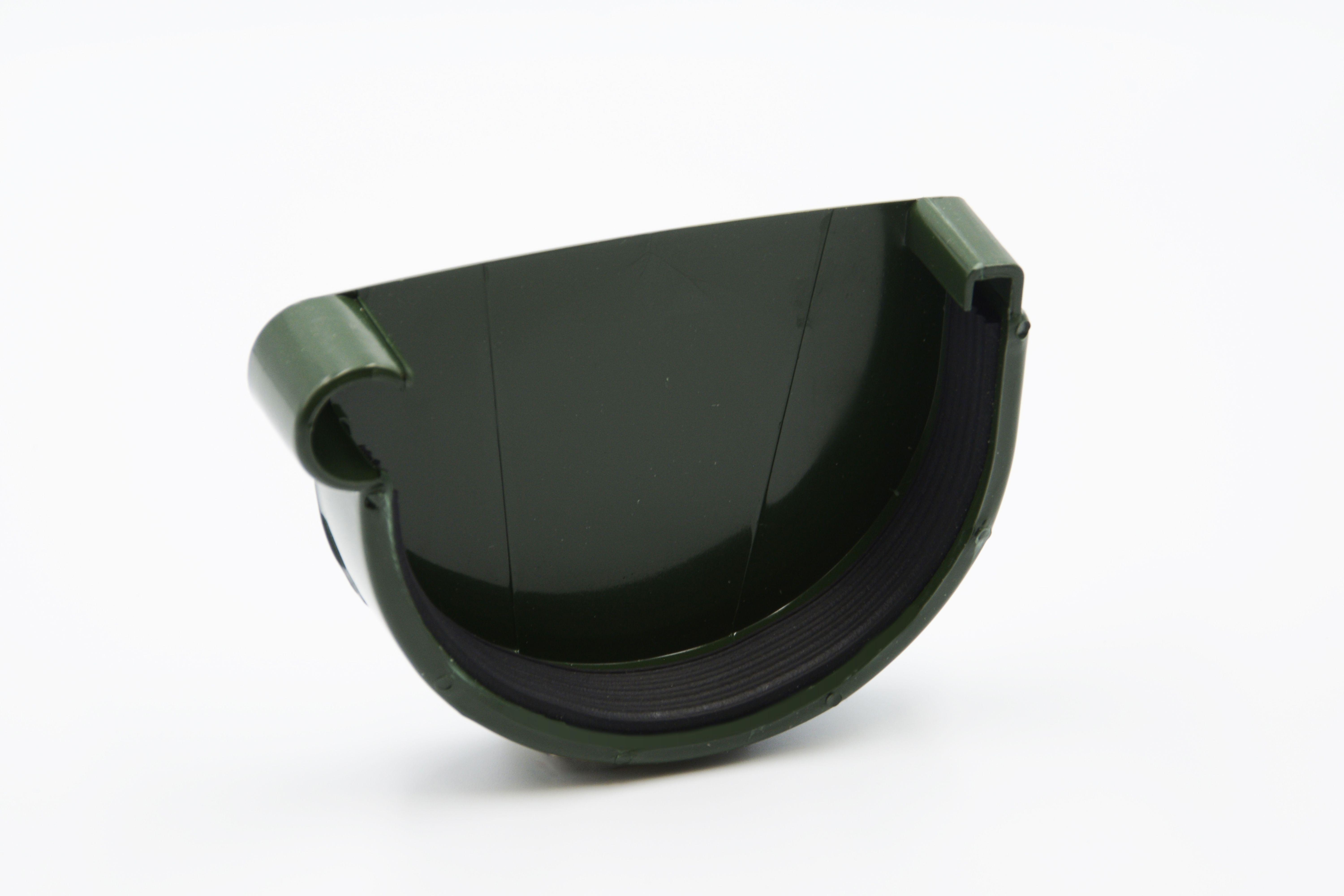 Заглушка ринви RAINWAY D 90 мм ліва Зелений RAL 6009 (10.090.05.003.RW) Заглушка ринви RAINWAY D 90 мм ліва Зелений RAL 6009 (10.090.05.003.RW)