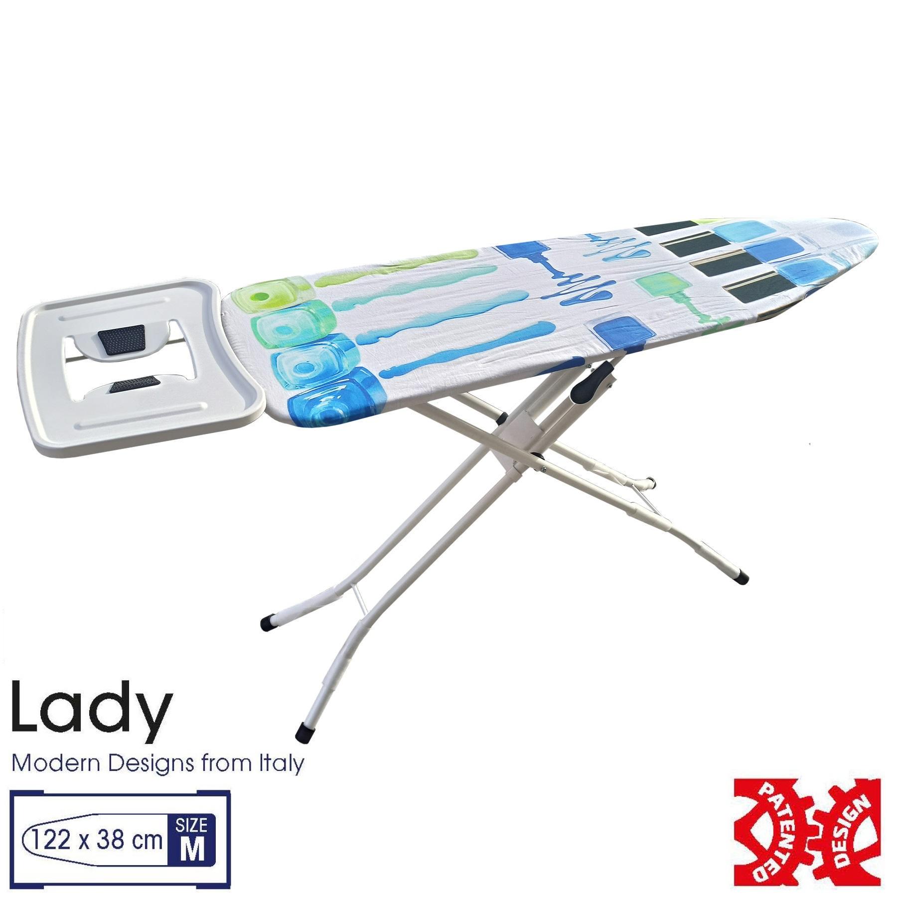 Прасувальна дошка Casa Si Lady 122x38 см White/Blue Laquer (CS93574R267) - фото 8