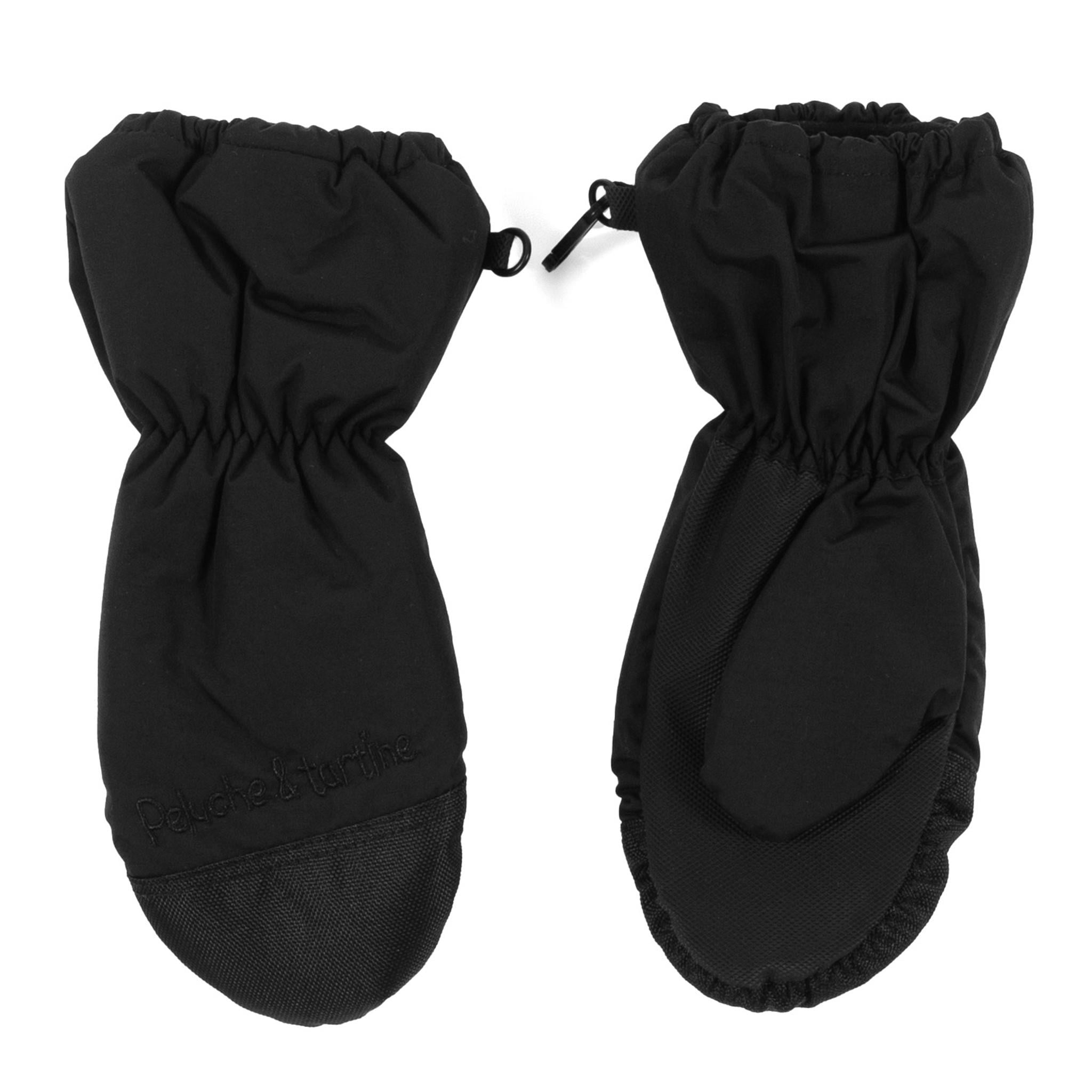 Рукавицы-краги зимние детские Peluche&Tartine F20MIT82EF непромокаемые 7-8 лет Черный (F20MIT82EF-Black-7/8)