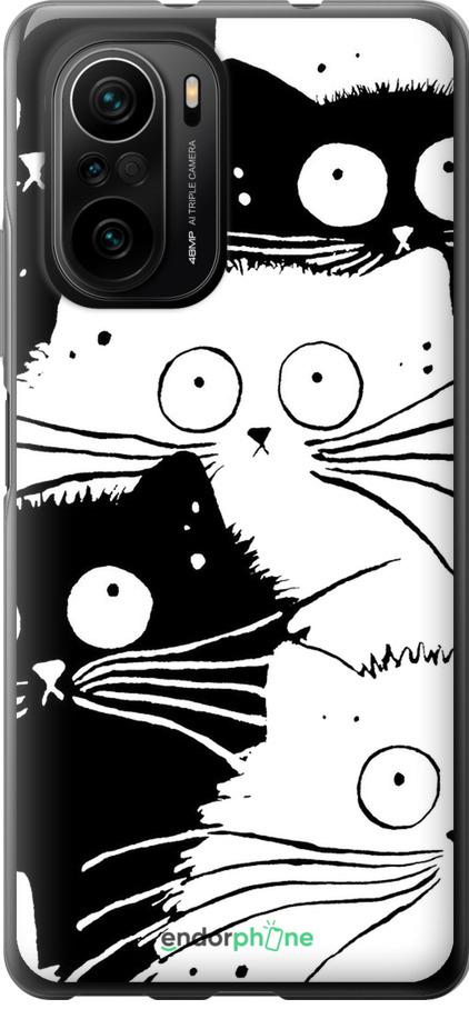 Чехол на Xiaomi Poco F3 Коты v2 (3565u-2280-42517) Чехол на Xiaomi Poco F3 Коты v2 (3565u-2280-42517)