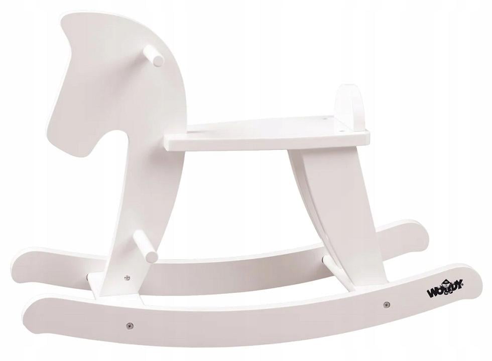 Качели Woody Конек деревянный Белый (31073513)