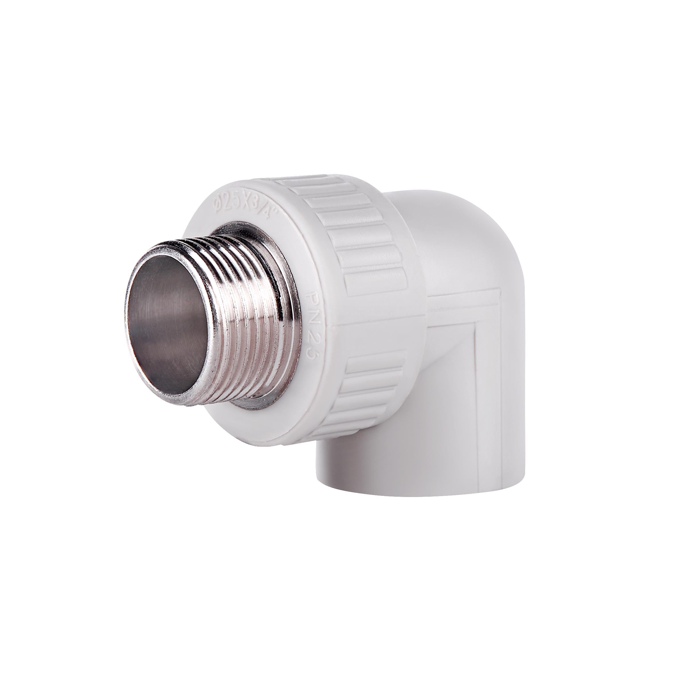Уголок 90° Alfa plast APMTEX2534X PPR пайка-наружная 25x3/4" (72661)