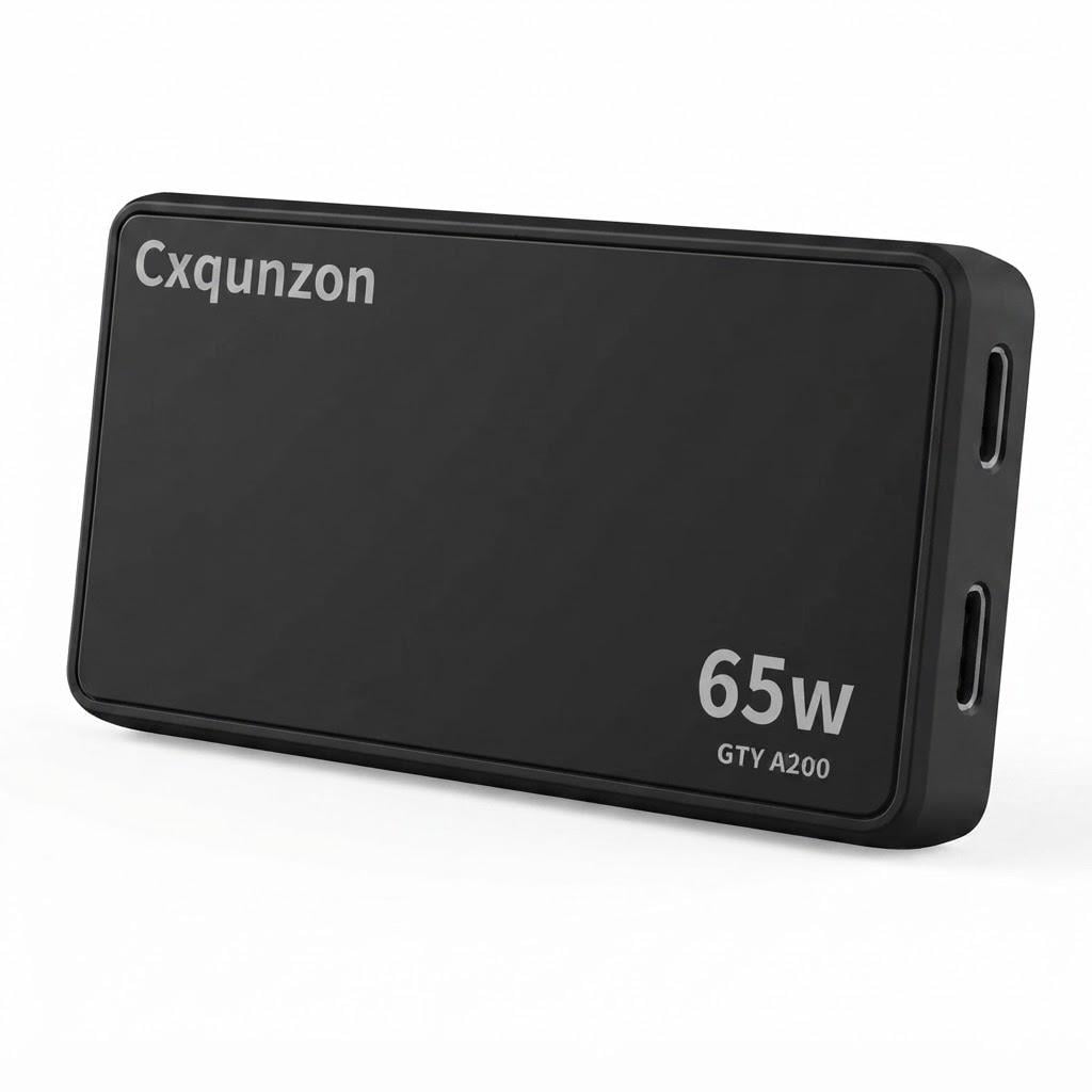 Зарядний пристрій мережевий GaN USB-C 65W Flat Charger (37237511)