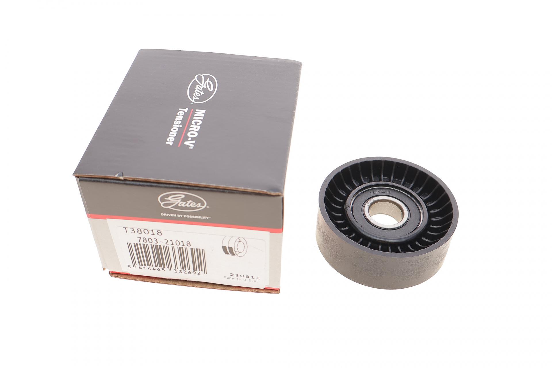 Ролик генератора GATES Jeep Grand Cherokee 5.7/6.1 05-10 паразитный (T38018 GATES)