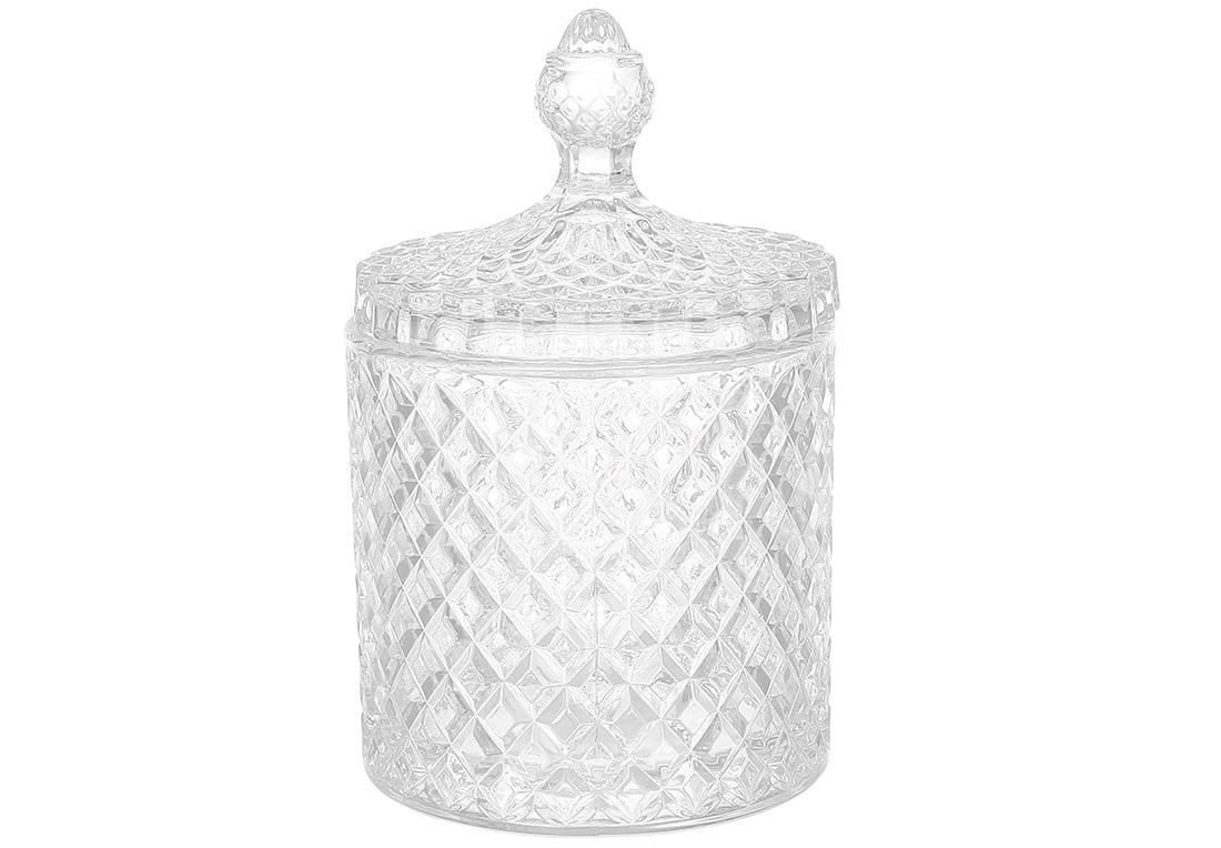Банка для хранения BonaDi Crystal D d 10,5х17 см (992-032)