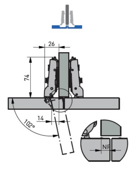 Занавес полунакладной GTV SILENTO PRO для алюминиевых рамок с дотягом 3D Черный (ZM-HCSLRALU08-3DBEO-20) - фото 6