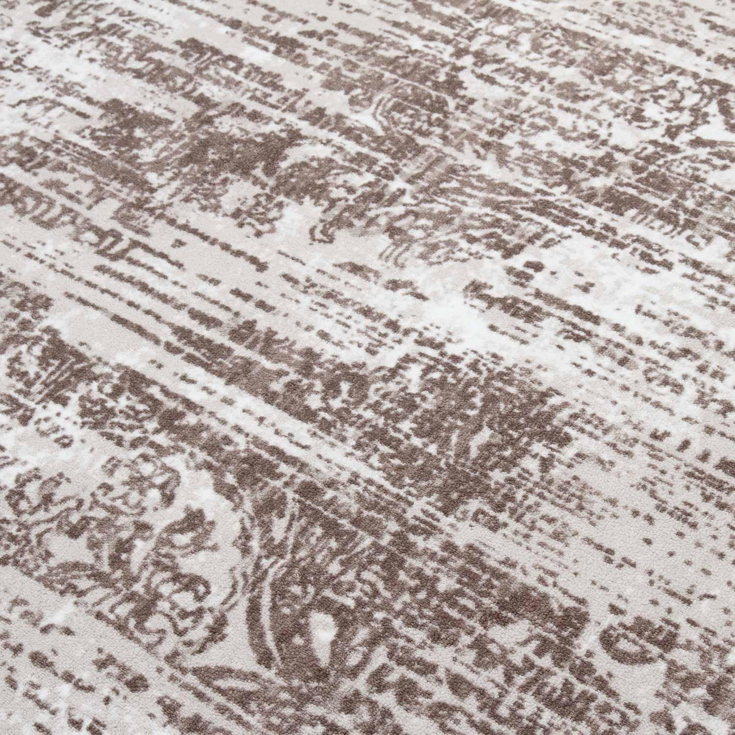 Доріжка килимова безворсова на гумовій основі Virtual ATHENS 22093670420-P3 1,2 м Бежевий (00-00018113) - фото 5