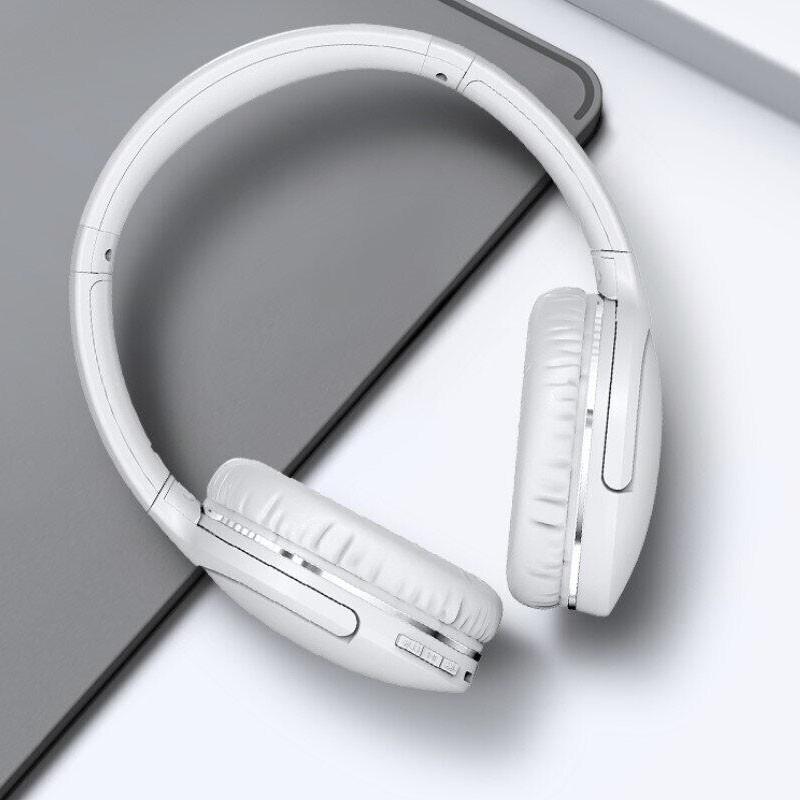 Навушники накладні Baseus Encok Wireless headphone D02 Pro White (NGTD01030) - фото 8