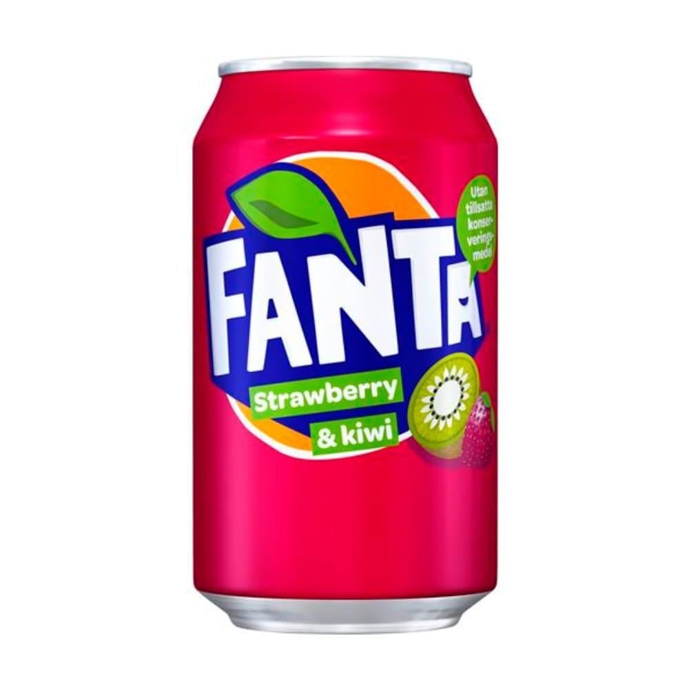 Газована вода Fanta - Strawberry&Kiwi 330 мл (709056416)