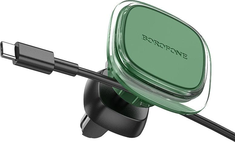 Тримач автомобільний магнітний Borofone BH82 Green (36492)