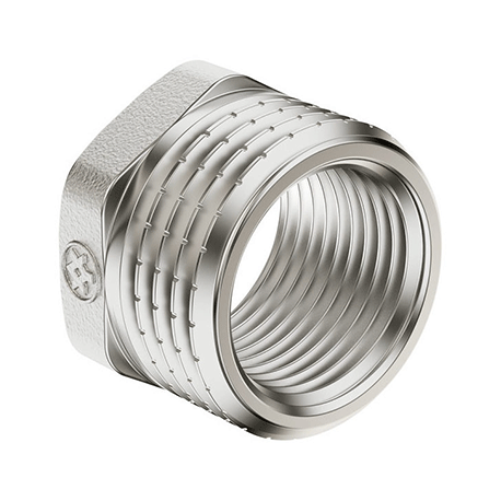 Футорка никелированная Miraya ВЗ 3/8"x1/2"