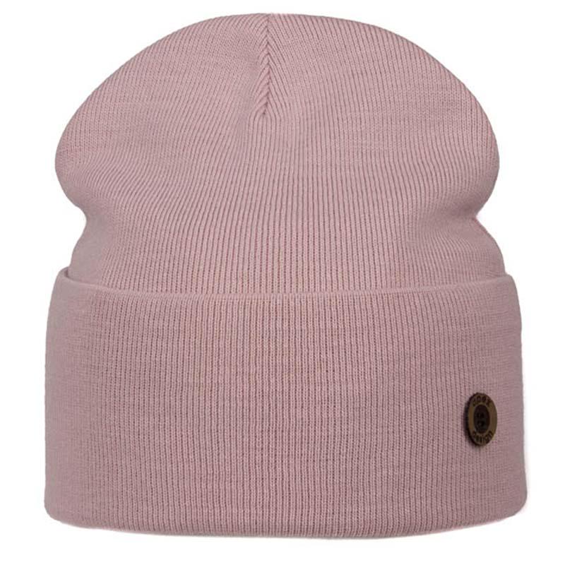 Шапка молодіжна лопата гладкої в'язки Apex Кант One Size Світло-пудровий (69368) - фото 1 Шапка молодіжна лопата гладкої в'язки Apex Кант One Size Світло-пудровий (69368) - фото 1