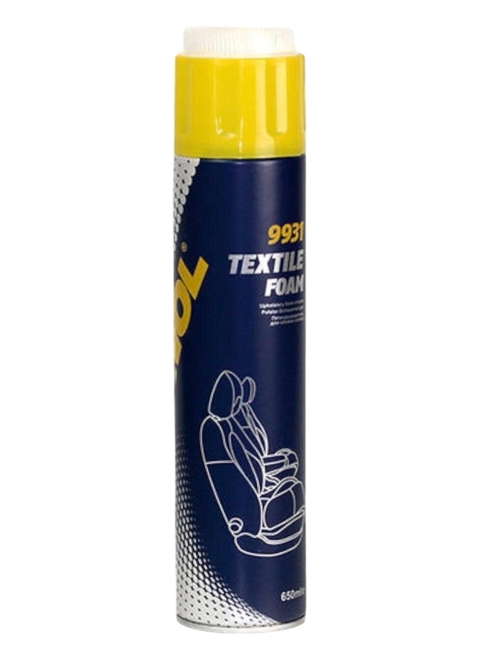 Очиститель салона Mannol Textile Foam 650 мл (896700)