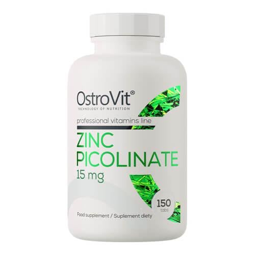 Цинк OstroVit Zinc Picolinate 15 мг 150 табл. (OST-22453)
