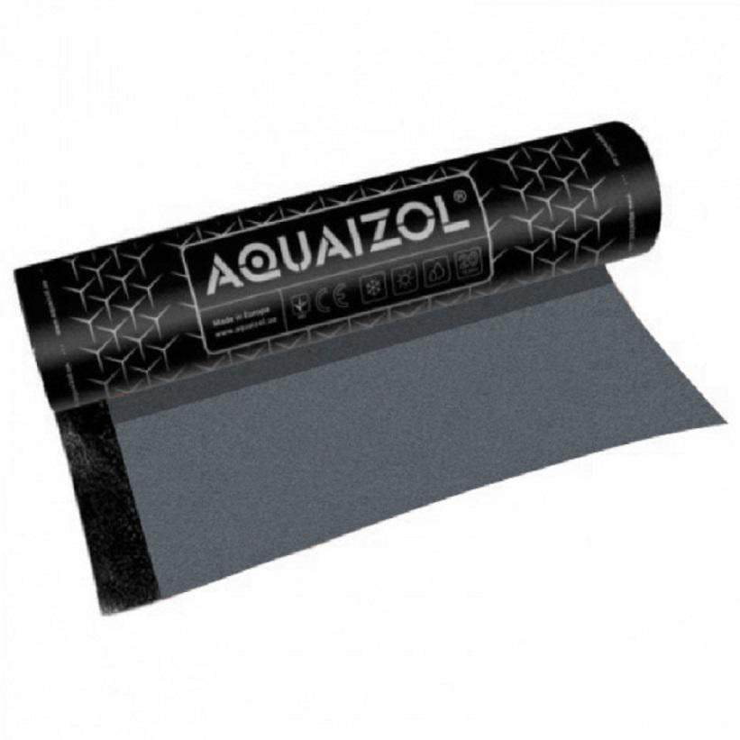 Эндовый ковер Aquaizol 1х10м 10 м.кв Серый (AKM-00893)