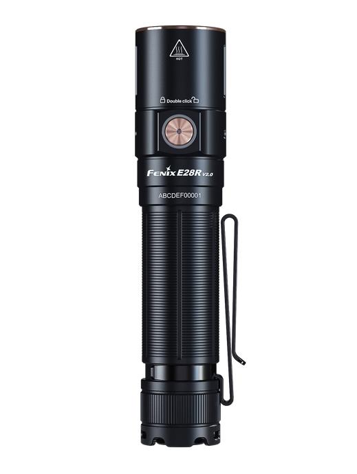 Фонарь ручной Fenix E28R V2.0 1700лм 273м Type-C Черный - фото 4 Фонарь ручной Fenix E28R V2.0 1700лм 273м Type-C Черный - фото 4