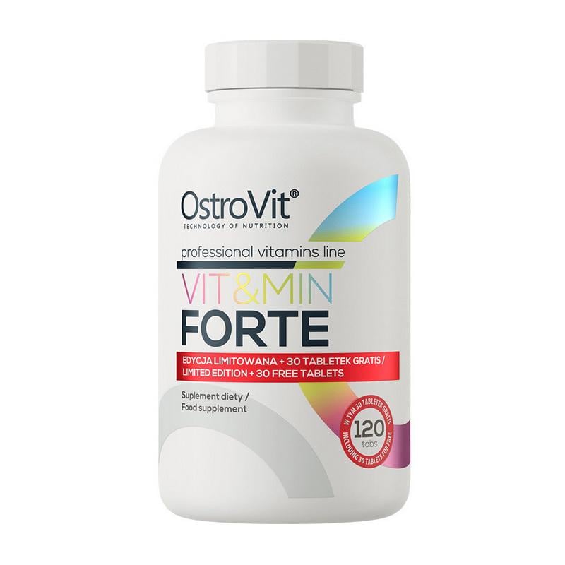 Мультивитамины OstroVit Vit&Min Forte 120 табл.