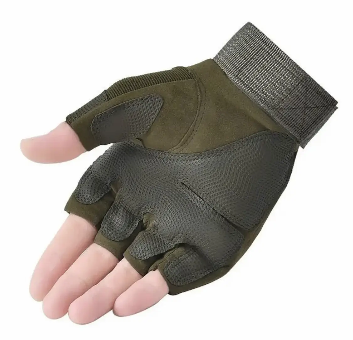 Рукавиці армійські безпалі універсальні L Olive (MK001036) - фото 5 Рукавиці армійські безпалі універсальні L Olive (MK001036) - фото 5