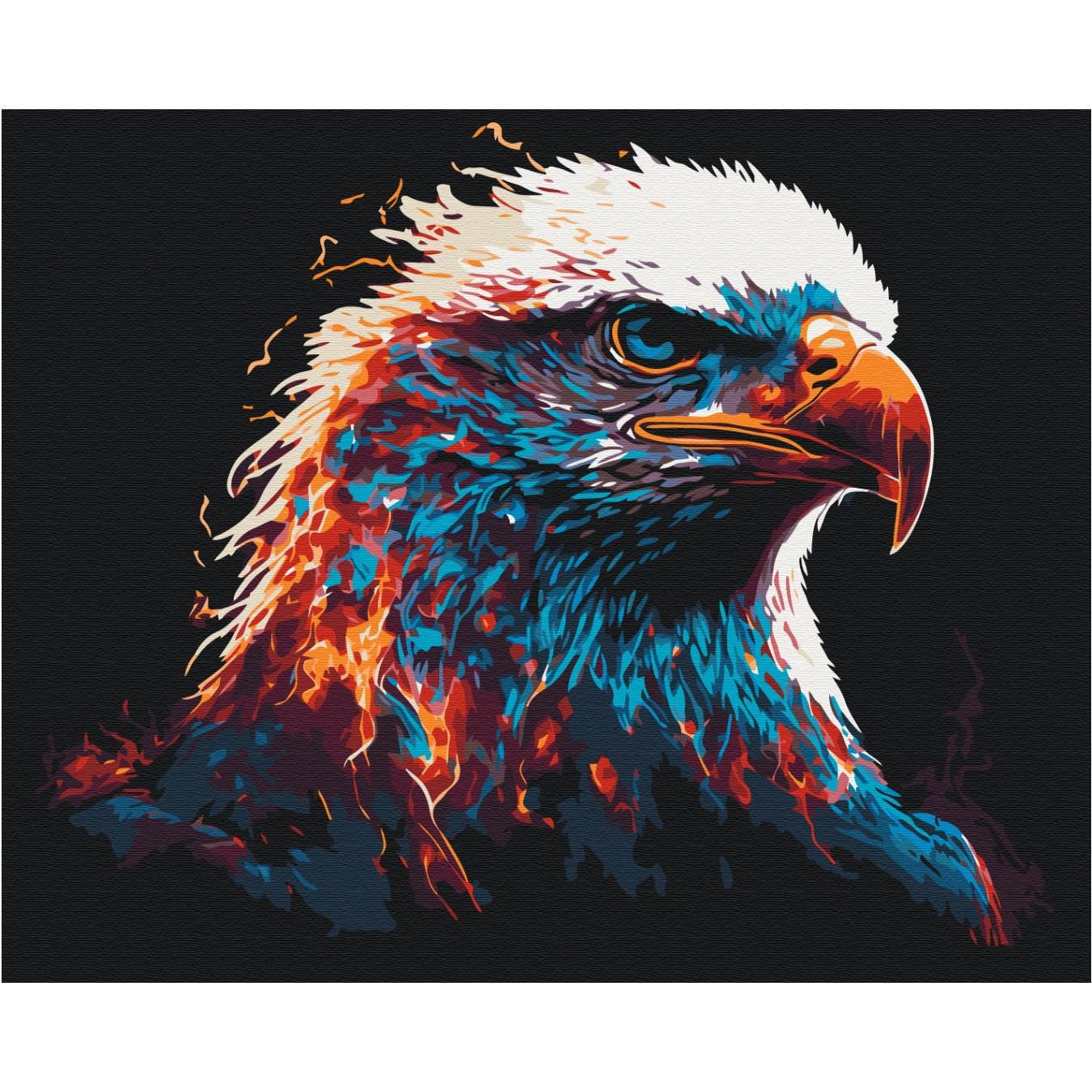 Картина по номерам ART CRAFT Пламенный орел 40x50 см Разноцветный (PM-194-K-731)