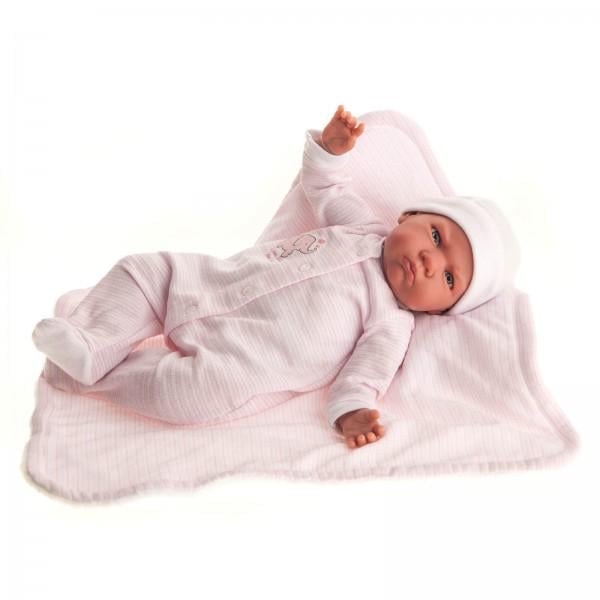 Кукла коллекционная испанская Antonio Juan Реборн девочка Берта виниловая силиконовая 52 см