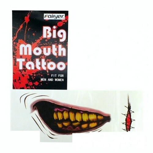 Тату для лица Big mouth Tattoo Seta Decor 16-429-2