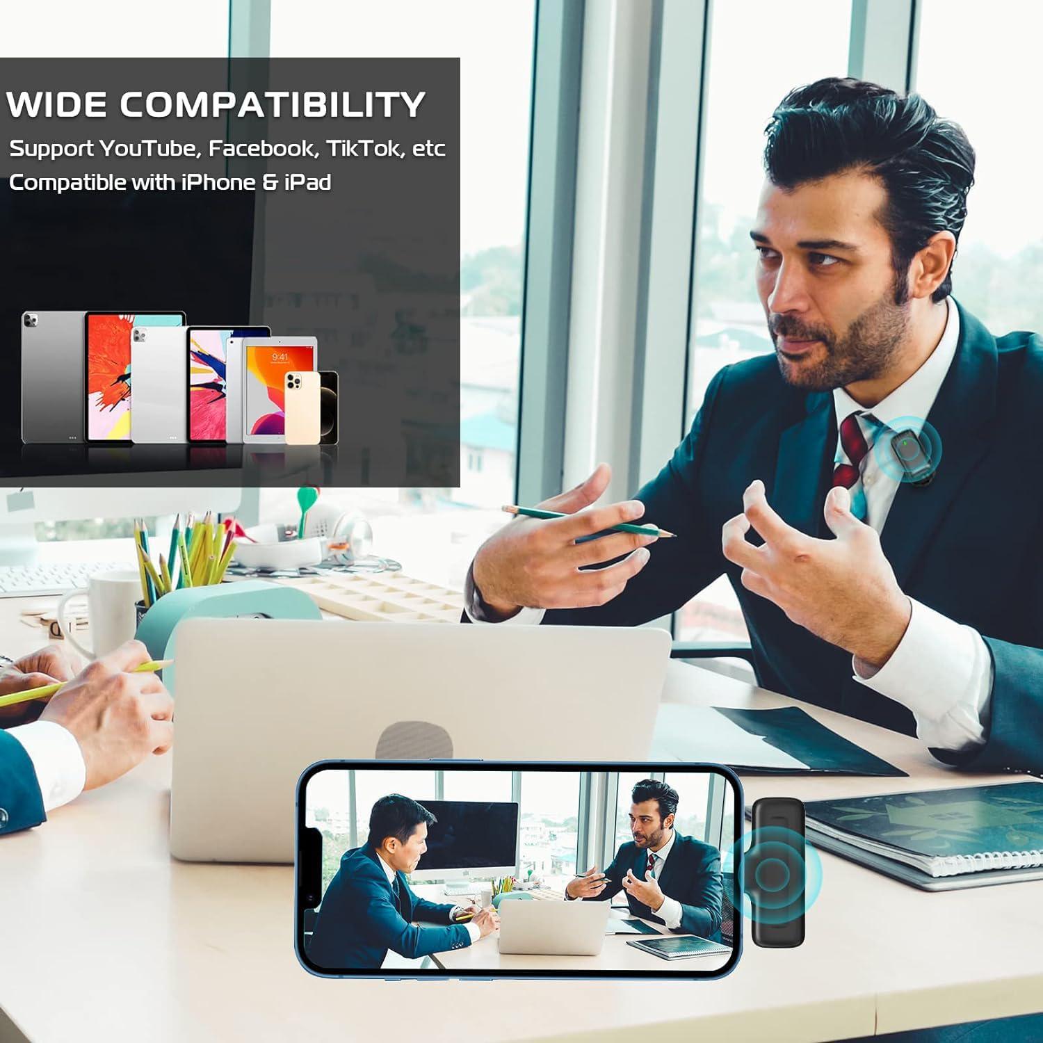 Микрофон петличный Ulanzi J12 Black (99177) - фото 4 Микрофон петличный Ulanzi J12 Black (99177) - фото 4