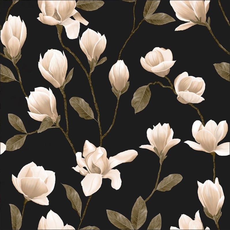 Шпалери на паперовій основі Шарм 162-20 Alexandrina 0,53х10 м Чорний (6348187b545099340e54c7b1)