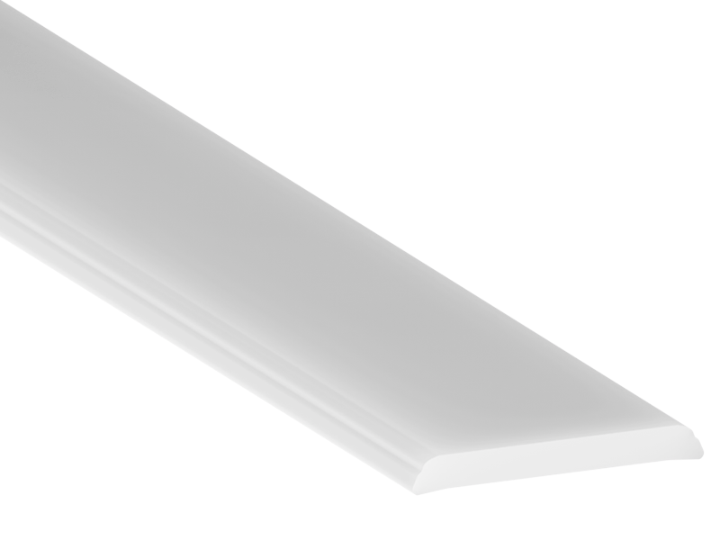 Рассеиватель для LED профиля LEDUA АЛ-09 матовый 2 м (2610)