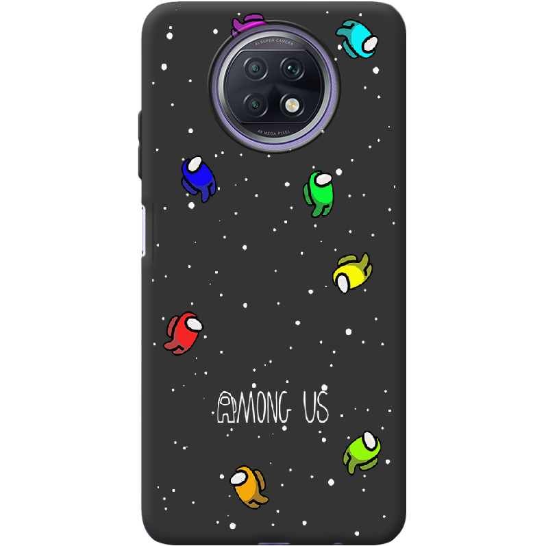Чохол BoxFace Xiaomi Redmi Note 9T Among Us Invisible Чорний силікон (42123-bk76-42207)