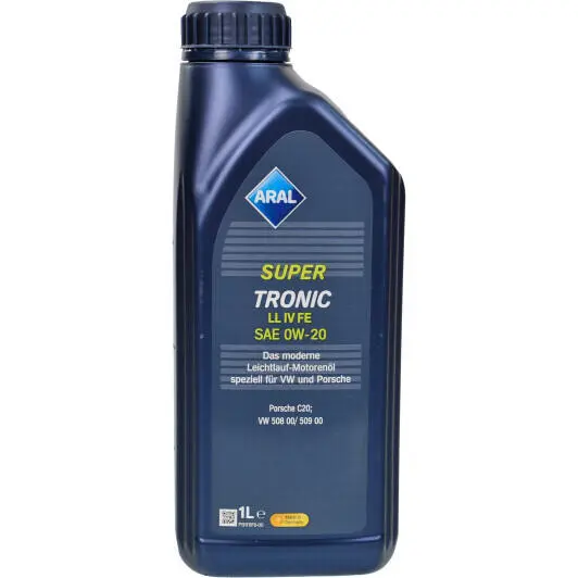 Моторное масло ARAL SuperTronic LL IV FE 0W-20 1 л (15f45f)
