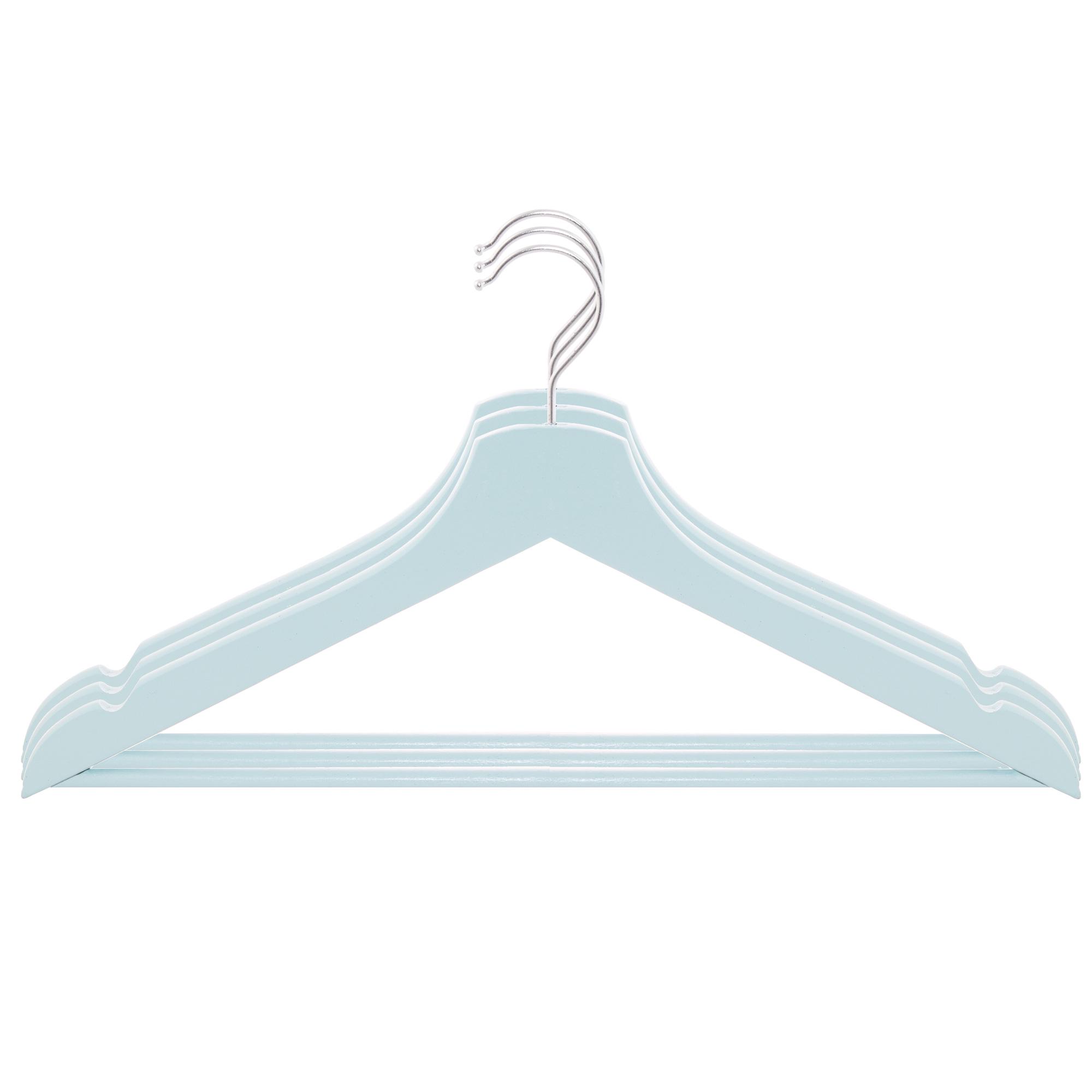 Набор вешалок для одежды Springos дерево 3 шт. (HG0007) - фото 10