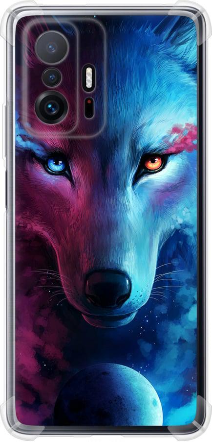 Чехол на Xiaomi 11T Pro Арт-волк (3999sp-2552-42517)