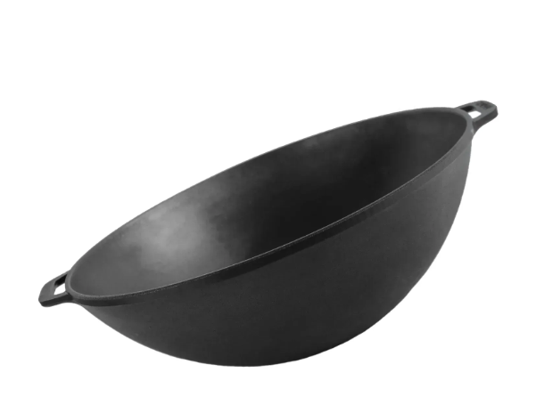 Сковорода чавунна Brizoll WOK 8 л