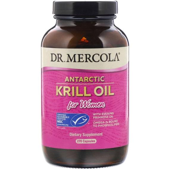 Масло криля Dr. Mercola Antarctic Krill Oil for Women 270 Caps (MCL-01029)