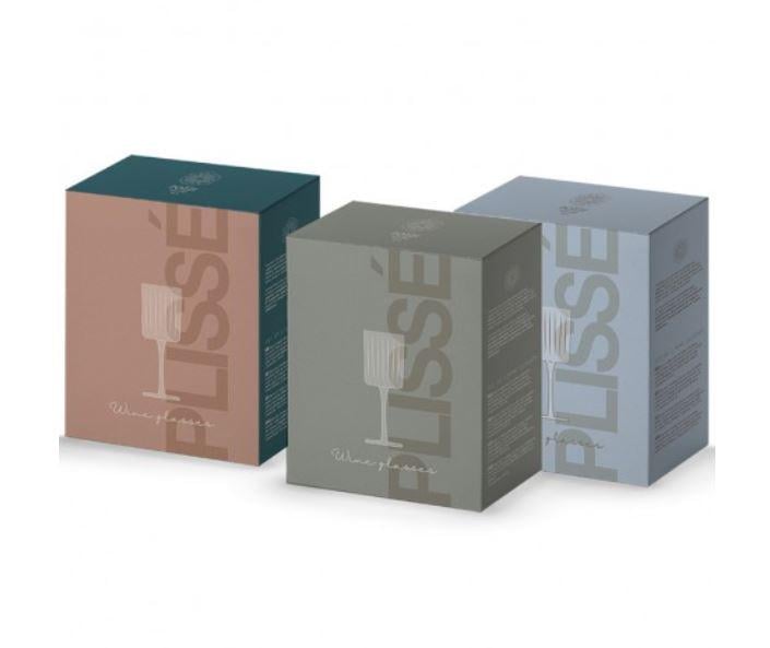 Набір келихів для вина Pozzi Milano Modern Classic 310 мл 2 шт. Рожевий (111005242) - фото 2 Набір келихів для вина Pozzi Milano Modern Classic 310 мл 2 шт. Рожевий (111005242) - фото 2