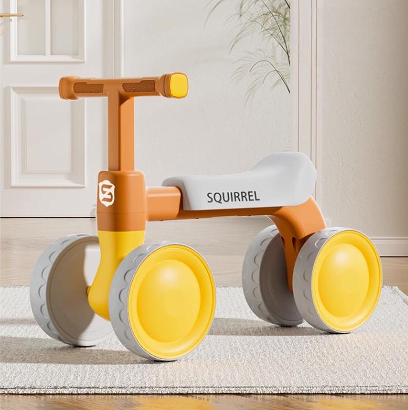 Беговел детский Squirrel четырехколесный Оранжевый (2268113694)
