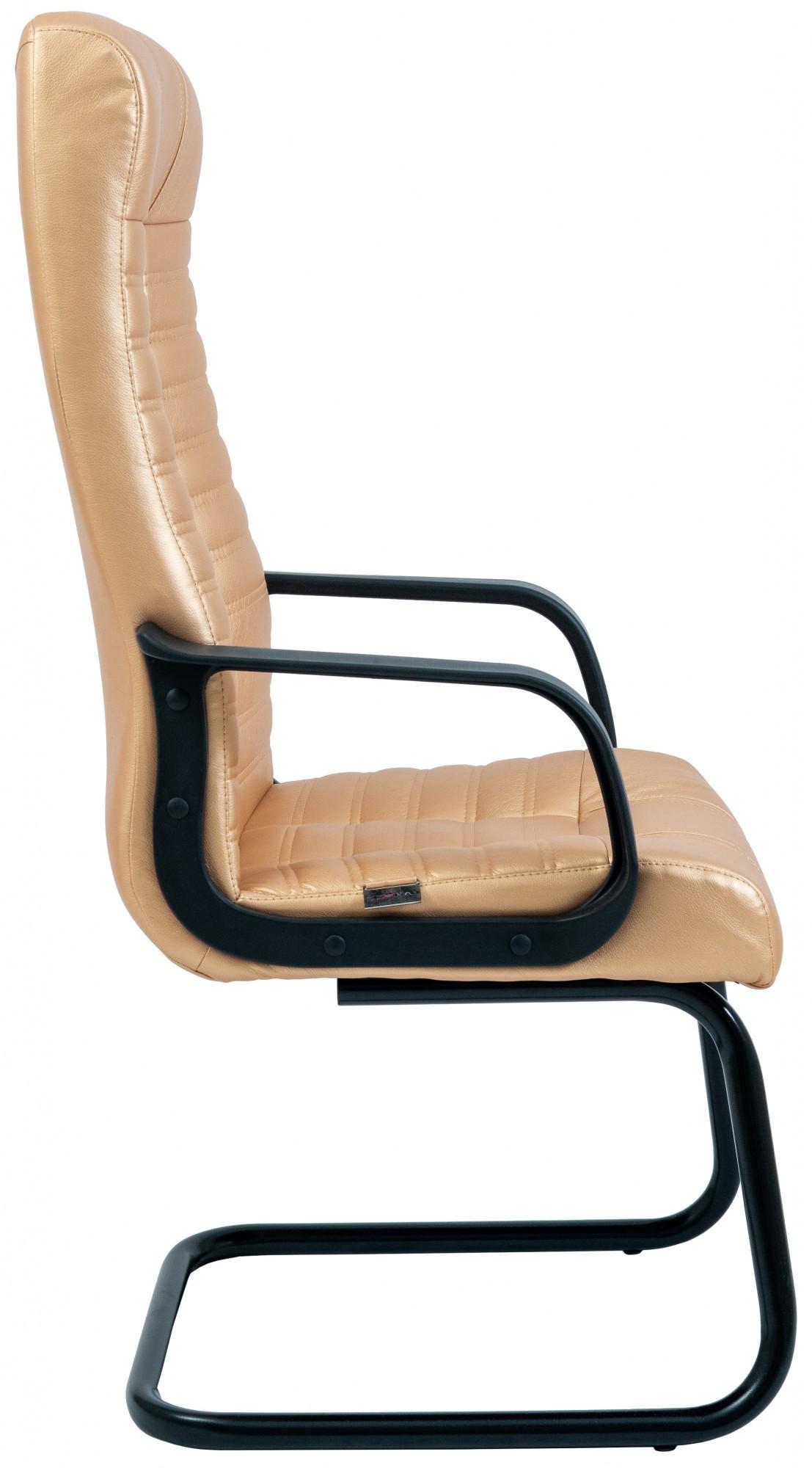 Кресло офисное компьютерное Atlant Мадрас Перламутр 6 Gold CF ПлаStick Золотистый - фото 3