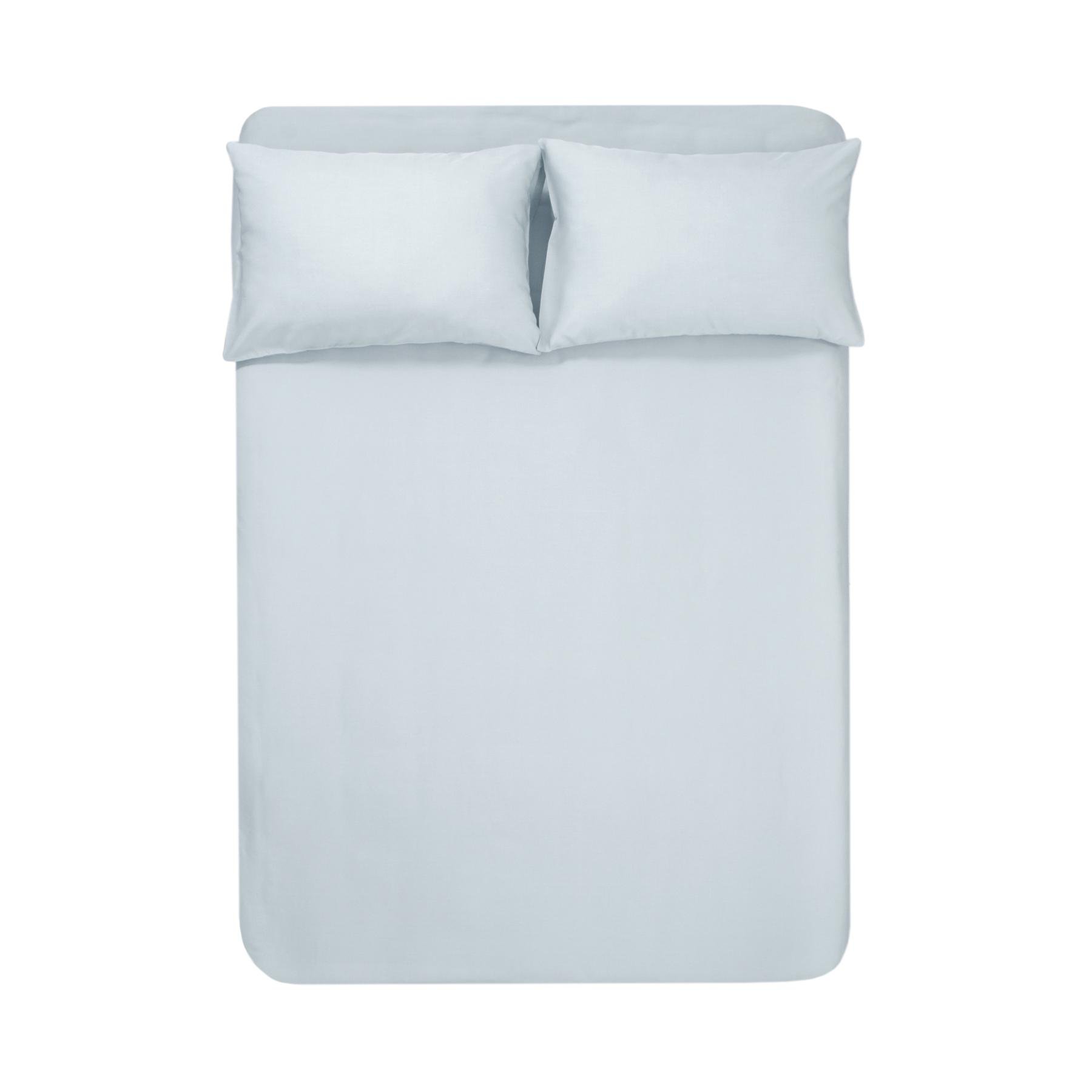 Простирадло на резинці з наволочками Penelope Celine Mavi 200x200 см/50x70 см 2 шт. Блакитний (svt-2000022338950)