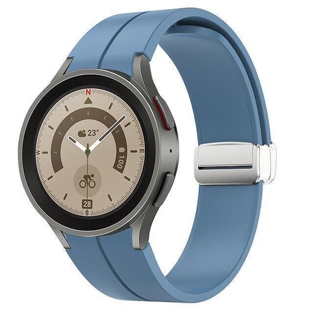 Ремешок силиконовый Watchbands Cls для Samsung Galaxy Watch 6 40/44 мм Светло-синий (EP02-4WB76293036)