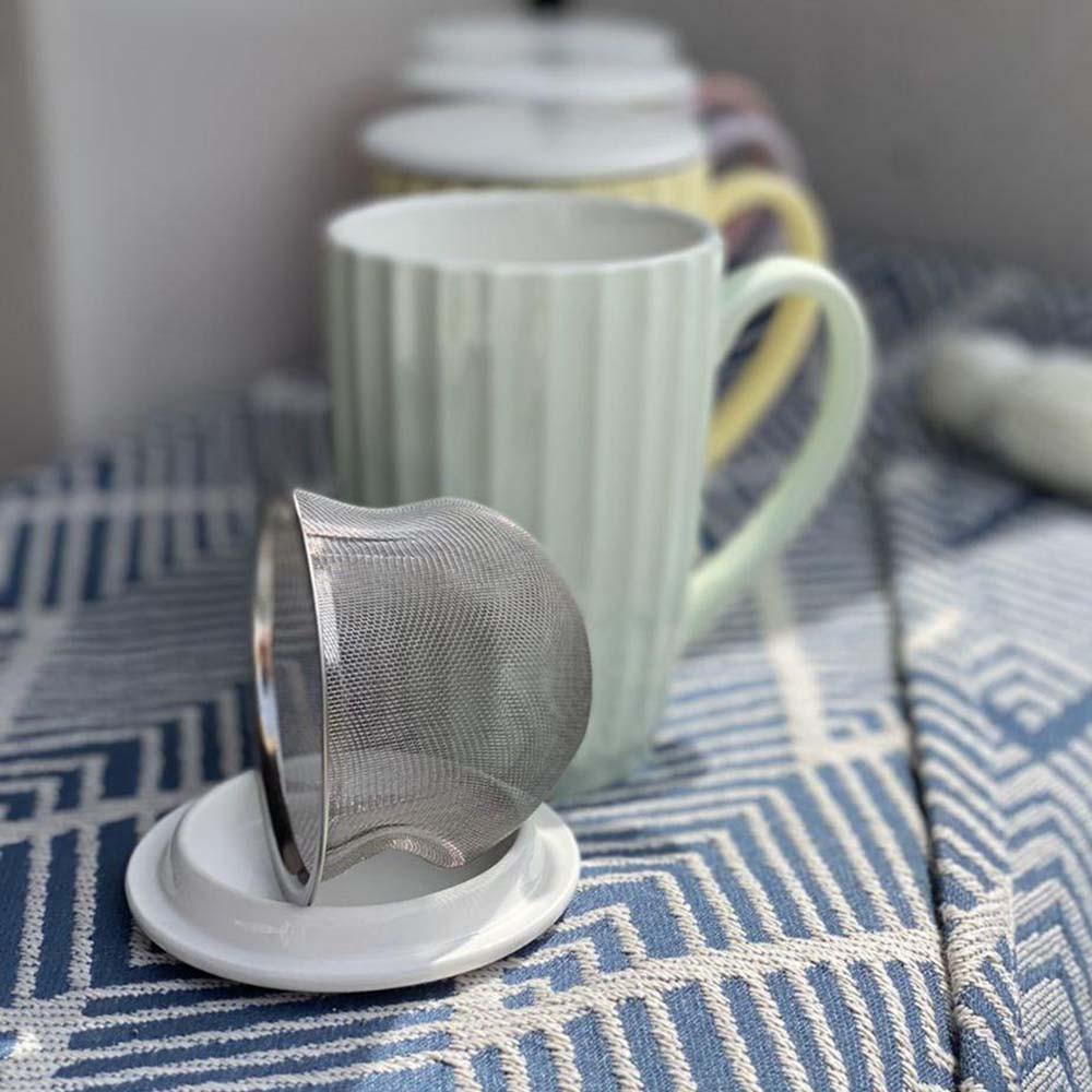 Чашка с крышкой и ситечком Акерман 375 мл Зеленый (21-зел-O8030-63) - фото 6 Чашка с крышкой и ситечком Акерман 375 мл Зеленый (21-зел-O8030-63) - фото 6